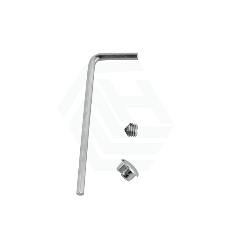 Square Chrome Basin/Bath Wall Mixer With Spout Kit Only Tap Accessories