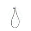 Square Chrome Shower Holder Wall Connector & Hose Only Bathroom Products