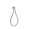 Square Chrome Shower Holder Wall Connector & Hose Only Bathroom Products