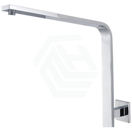 Square Chrome Wall Shower Arm L Shape Brass Arms