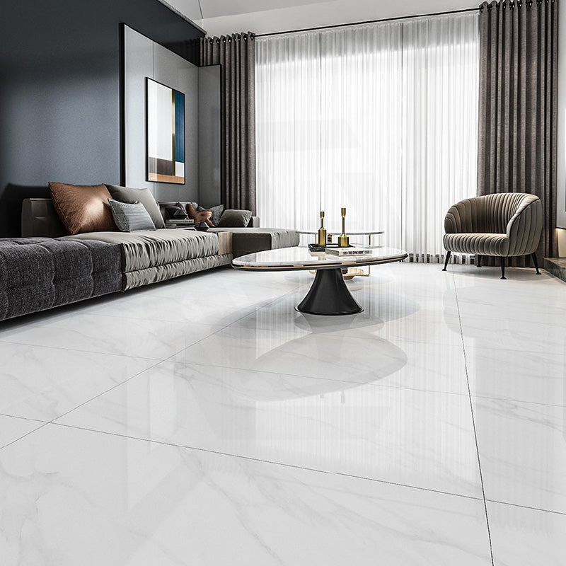 Calacatta Light Marble Look White Polished 600/1200mm Tile