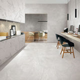Travertino Light Satin Matt Beige Stone & Travertine Look 600/1200mm Tile