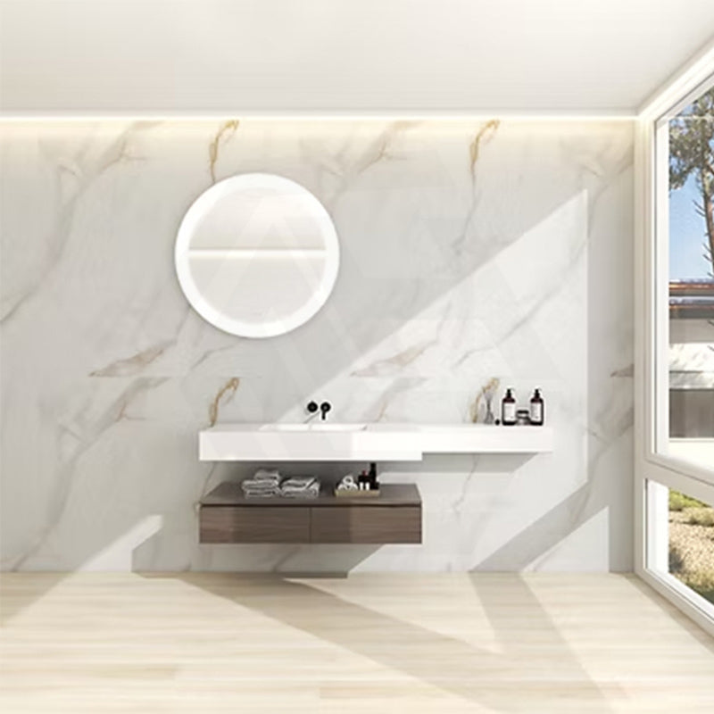 Calacatta Gold Marble Look White Satin Matt 600/1200mm Tile