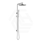 Norico 10 inch 250mm Round Twin Shower Station Top Inlet In Various Colour