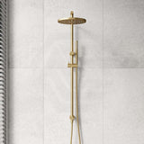 Norico 10 inch 250mm Round Twin Shower Station Top Inlet In Various Colour
