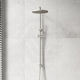 Norico 10 inch 250mm Round Twin Shower Station Top Inlet In Various Colour