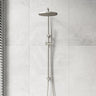 Norico 10 inch 250mm Round Twin Shower Station Top Inlet In Various Colour