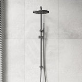 Norico 10 inch 250mm Round Twin Shower Station Top Inlet In Various Colour