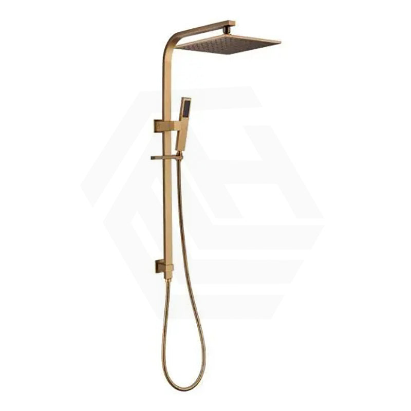 Norico Esperia 10 inch 250mm Square Twin Shower Station Top Water Inlet In Various Colour