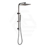 Norico Esperia 10 inch 250mm Square Twin Shower Station Top Water Inlet In Various Colour