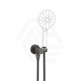 Norico Pentro Round Brass Shower Holder with Wall Connector & 1.5m Hose Variant Colour Available