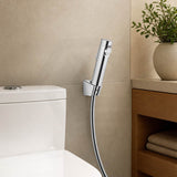 Bathroom Toilet Bidet Spray Kit 1.2m Stainless Steel Water Hose - Variant Colour Available