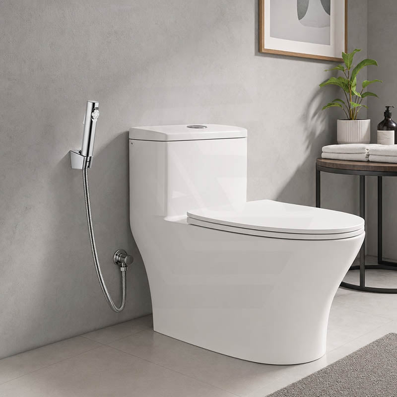 Bathroom Toilet Bidet Spray Kit 1.2m Stainless Steel Water Hose - Variant Colour Available