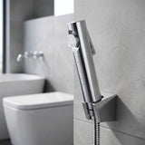 Bathroom Toilet Bidet Spray Kit 1.2m Stainless Steel Water Hose - Variant Colour Available