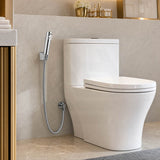 Bathroom Toilet Bidet Spray Kit 1.2m Stainless Steel Water Hose - Variant Colour Available