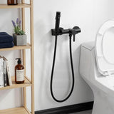 Bathroom Toilet Bidet Spray Kit 1.2m Stainless Steel Water Hose - Variant Colour Available