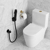 Bathroom Toilet Bidet Spray Kit 1.2m Stainless Steel Water Hose - Variant Colour Available
