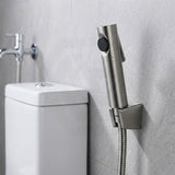 Bathroom Toilet Bidet Spray Kit 1.2m Stainless Steel Water Hose - Variant Colour Available