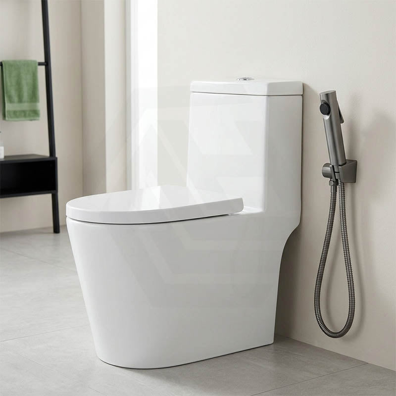 Bathroom Toilet Bidet Spray Kit 1.2m Stainless Steel Water Hose - Variant Colour Available