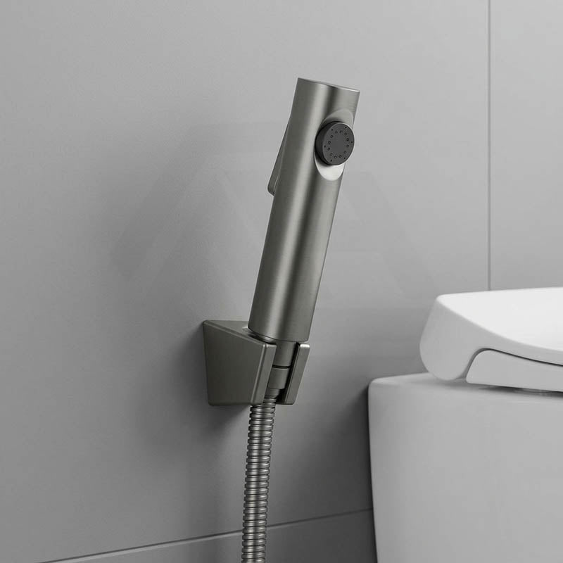 Bathroom Toilet Bidet Spray Kit 1.2m Stainless Steel Water Hose - Variant Colour Available