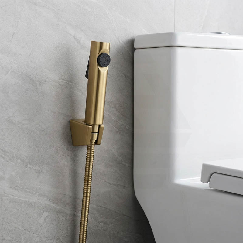 Bathroom Toilet Bidet Spray Kit 1.2m Stainless Steel Water Hose - Variant Colour Available