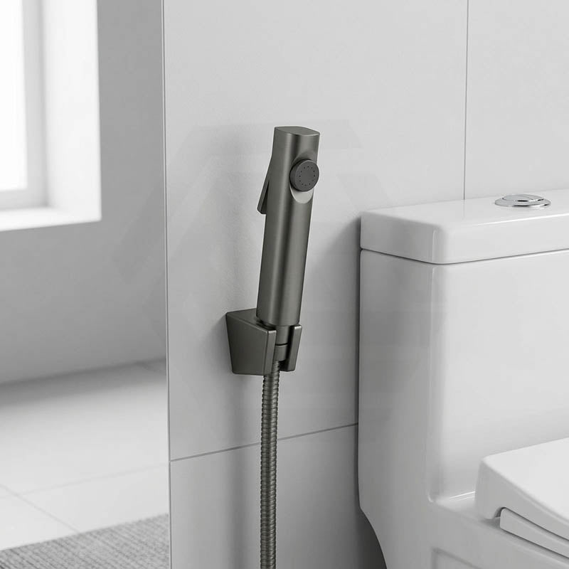 Bathroom Toilet Bidet Spray Kit 1.2m Stainless Steel Water Hose - Variant Colour Available