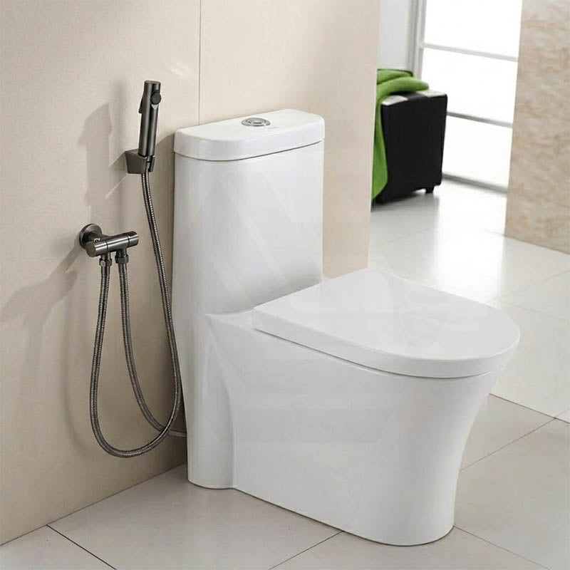 Bathroom Toilet Bidet Spray Kit 1.2m Stainless Steel Water Hose - Variant Colour Available