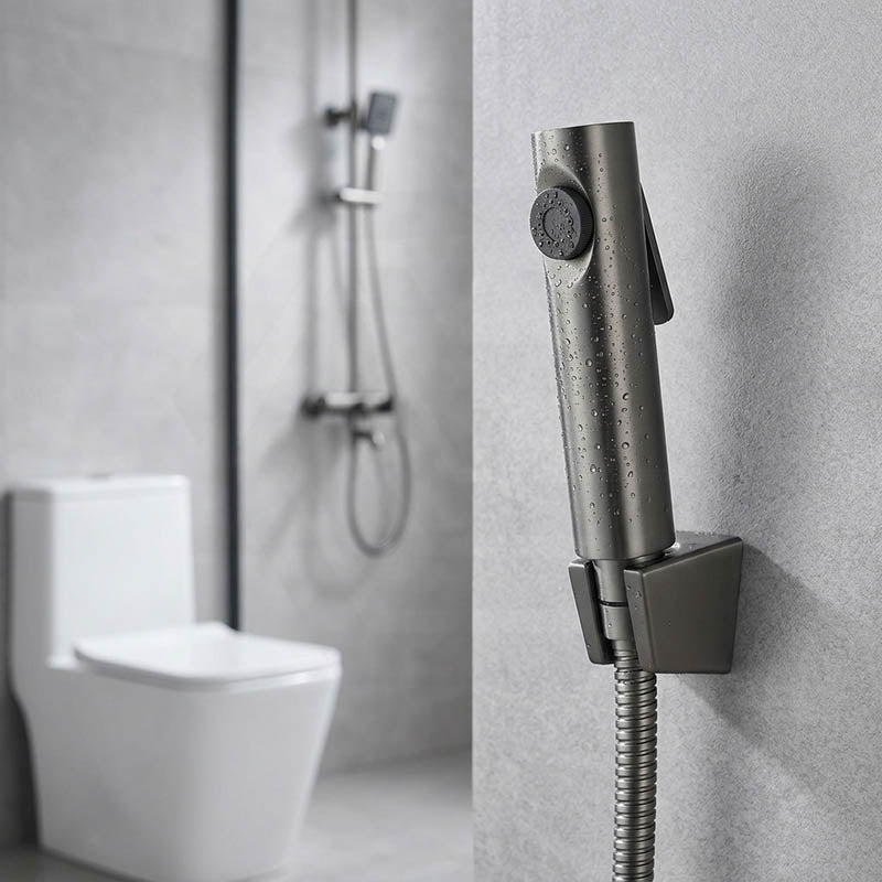 Bathroom Toilet Bidet Spray Kit 1.2m Stainless Steel Water Hose - Variant Colour Available