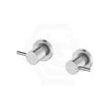 Suprema XpressFit Satin 1/4 Turn Round Wall Top Assemblies Stainless Steel