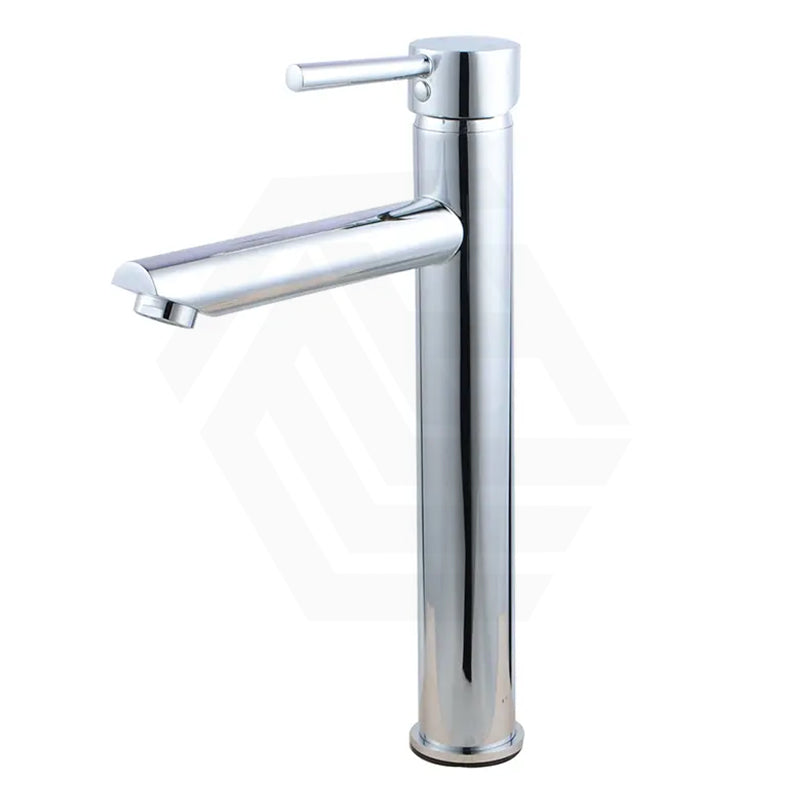 Norico Round Solid Brass Tall Basin Mixer Bathroom Vanity Tap Available in Various Colors