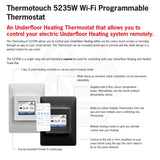 ThermoGroup Thermofoil 140W/m² Heating Mat Only For Carpet or Floating Timber
