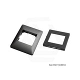 ThermoGroup Thermotouch Wi-Fi Touchscreen Thermostat White with Optional Black Cover Plate