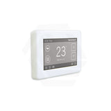ThermoGroup Thermotouch 4.3dC Dual Control Thermostat Ice White/Satin Black