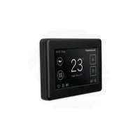 ThermoGroup Thermotouch 4.3dC Dual Control Thermostat Ice White/Satin Black