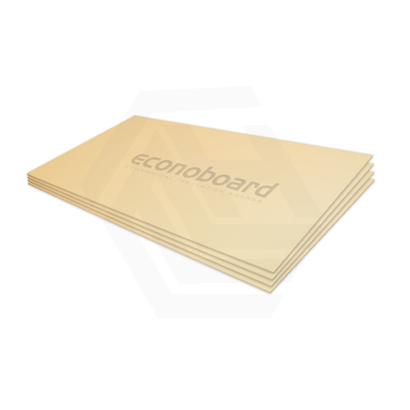 ThermoGroup Econoboard Coated/Uncoated Insulation Board for Bathroom or Living Area