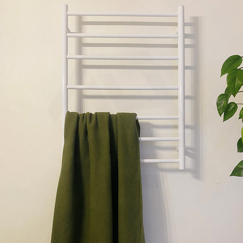 ThermoGroup 4-14 Bars 240V Straight Round Ladder Heated Towel Rail Variant Colour Available