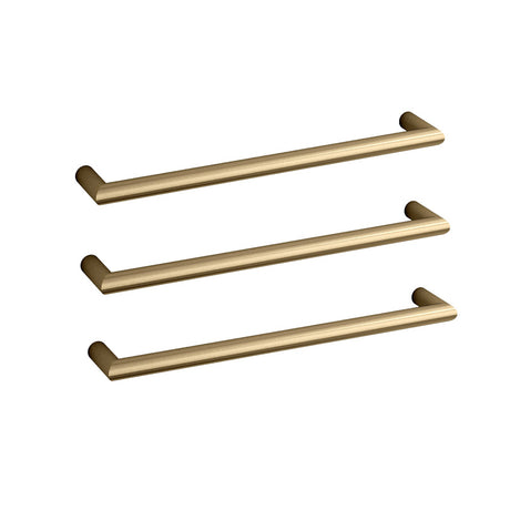 450/630/830mm ThermoGroup 12V Round 3 Single Bar Heated Towel Rail Variant Colour Available