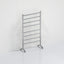 ThermoGroup Thermorail 600x1080x300mm 240V Straight Round Free-Standing Polished Stainless Steel Heated Towel Rail 8 Bars