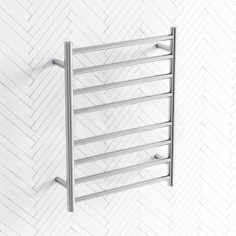ThermoGroup 4-14 Bars 240V Straight Round Ladder Heated Towel Rail Variant Colour Available