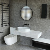 ThermoGroup 4-14 Bars 240V Straight Round Ladder Heated Towel Rail Variant Colour Available