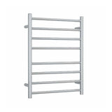 ThermoGroup 4-14 Bars 240V Straight Round Ladder Heated Towel Rail Variant Colour Available