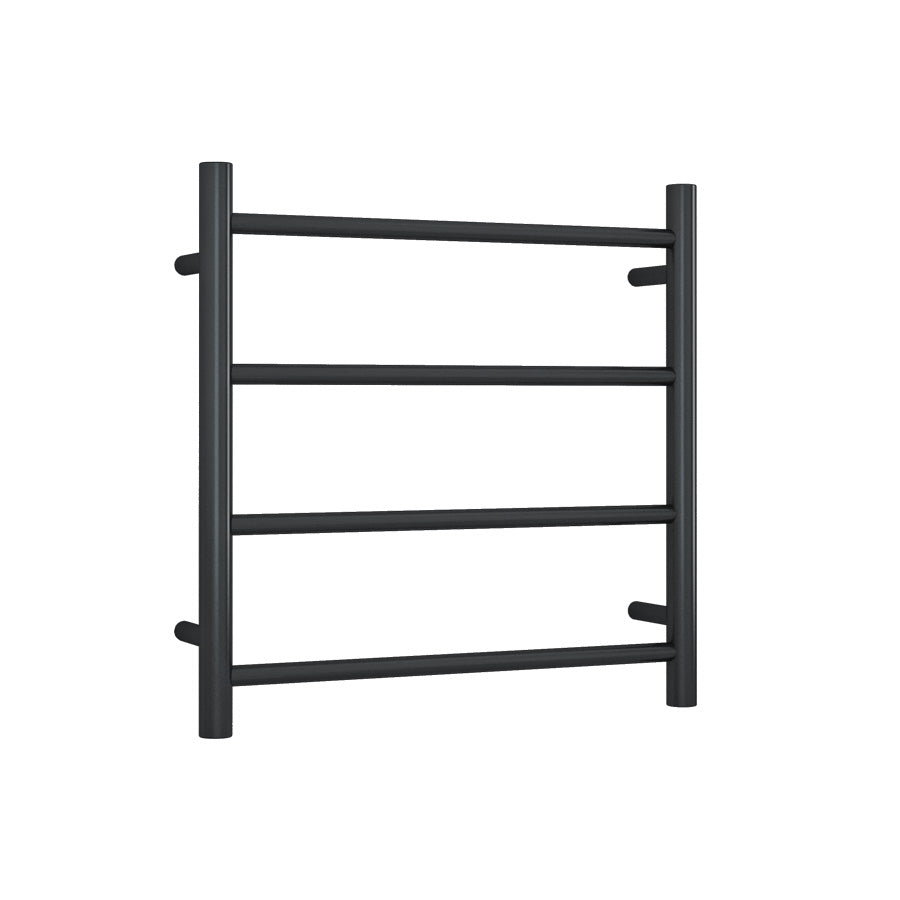 ThermoGroup 550x550x122mm 12V Straight Round Ladder Heated Towel Rail 4 Bars Variant Colour Available