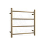 ThermoGroup 4-14 Bars 240V Straight Round Ladder Heated Towel Rail Variant Colour Available