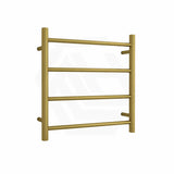 ThermoGroup 4-14 Bars 240V Straight Round Ladder Heated Towel Rail Variant Colour Available