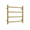 ThermoGroup 4-14 Bars 240V Straight Round Ladder Heated Towel Rail Variant Colour Available