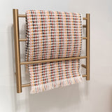 ThermoGroup 4-14 Bars 240V Straight Round Ladder Heated Towel Rail Variant Colour Available