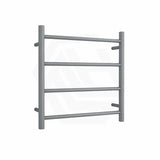 ThermoGroup 4-14 Bars 240V Straight Round Ladder Heated Towel Rail Variant Colour Available