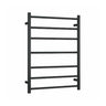 ThermoGroup 600x800x122mm 12V Straight Round Ladder Heated Towel Rail 7 Bars Variant Colour Available