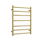ThermoGroup 4-14 Bars 240V Straight Round Ladder Heated Towel Rail Variant Colour Available