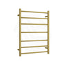ThermoGroup 4-14 Bars 240V Straight Round Ladder Heated Towel Rail Variant Colour Available
